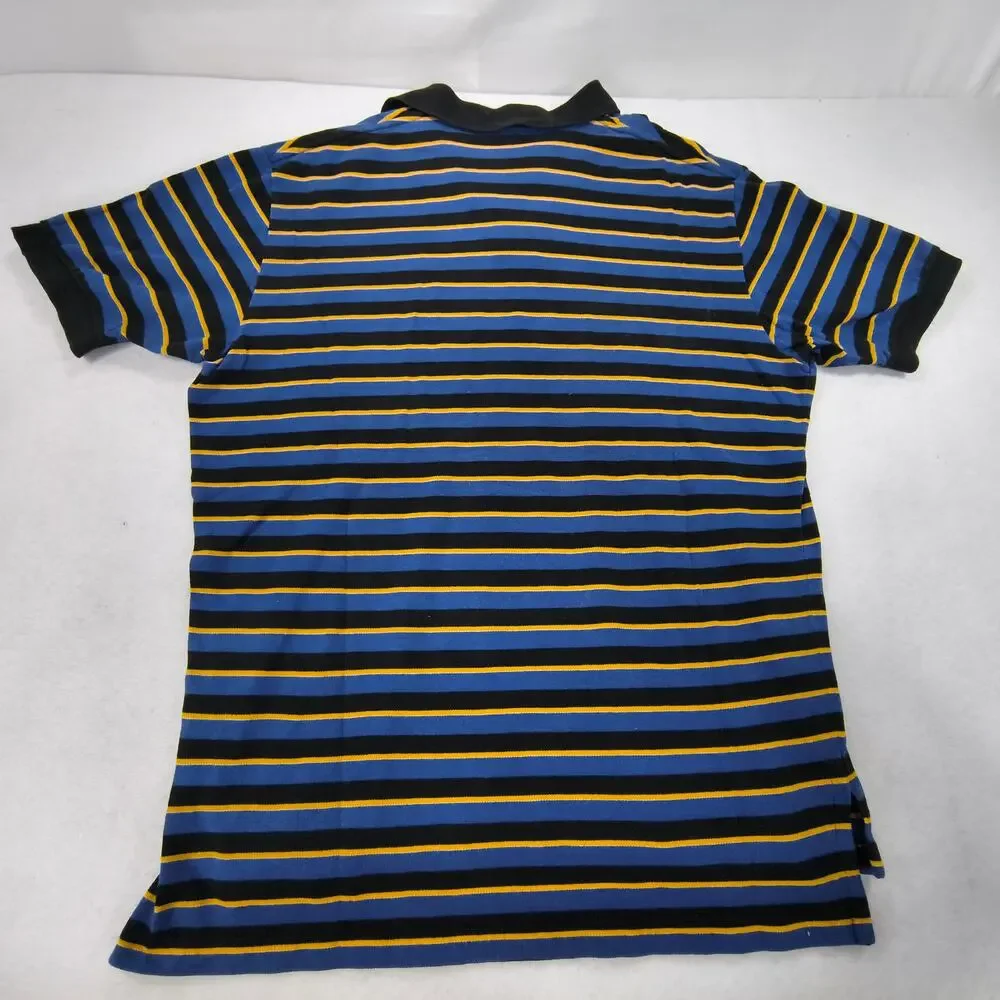 Polo by Ralph Lauren Short Sleeve Collared Polo Shirt Mens Size XL Blue Black